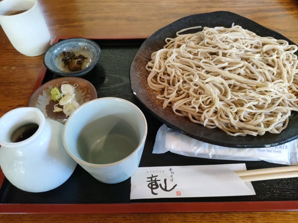 冷たいもりそば
