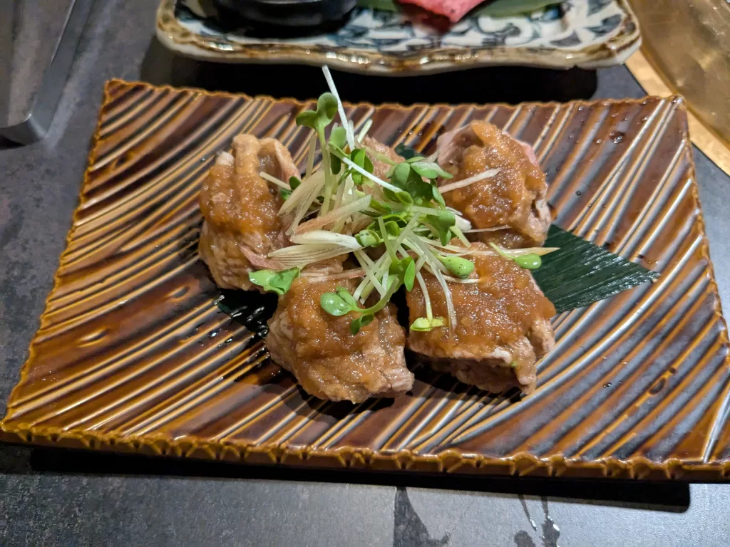 もも肉みぞれ焼き(提供時点の状態